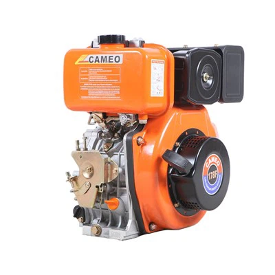 Ensylindret dieselmotor